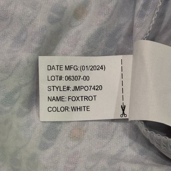 Johnnie O Polo Shirt Men's Large Foxtrot Golf Shoe Print Ohio Eagle C.C. Logo - Picture 8 of 9